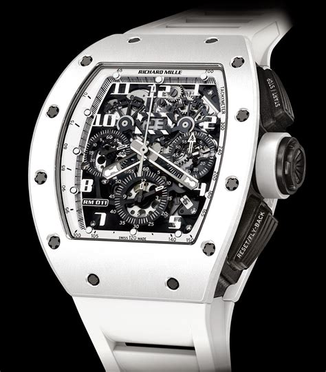 white richard mille|richard mille watch price original.